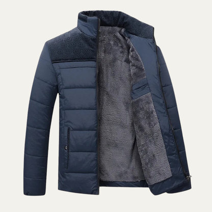 Men's Insulated Puffer Jacket Winter Plush