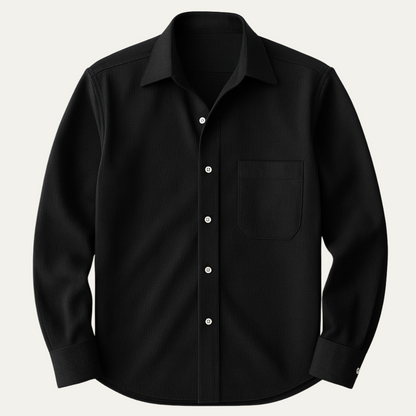 Men's Slim Fit Italian Dress Shirt Business Style - VibreMode