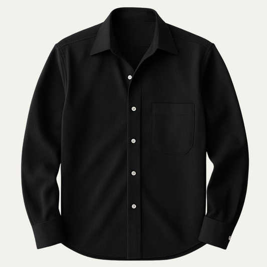 Men's Slim Fit Italian Dress Shirt Business Style - VibreMode