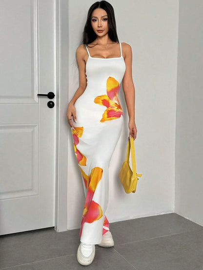 Beautiful Flower Pattern Dress