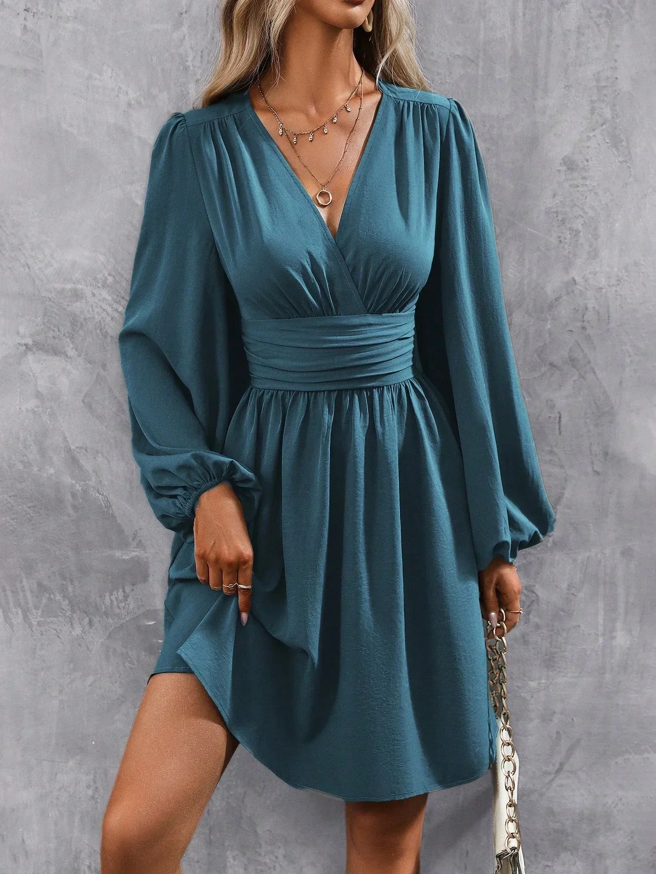 Beautiful Flowy Knee Length Dress