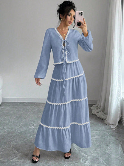 Chic Parisian Dress and Skirt