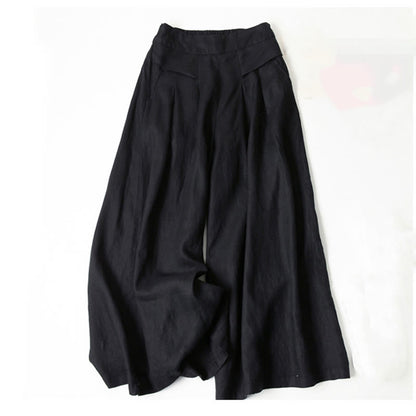 Women's High Waist Culotte Pants