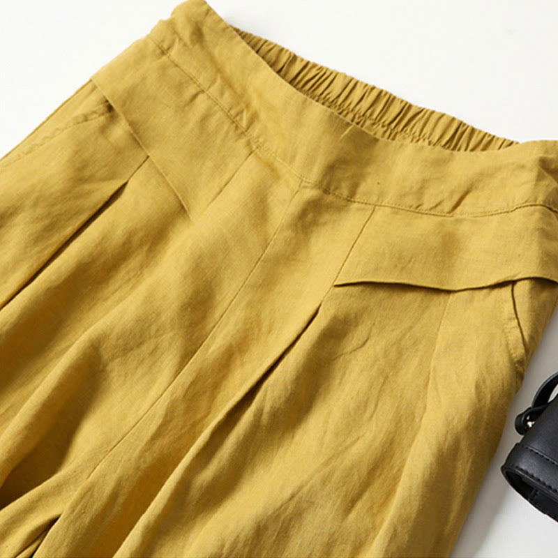 Women's High Waist Culotte Pants