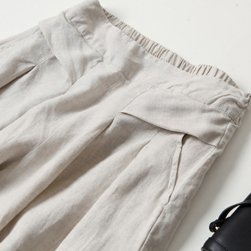 Women's High Waist Culotte Pants