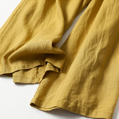 Women's High Waist Culotte Pants