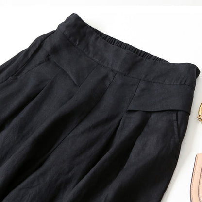 Women's Pleated Trousers