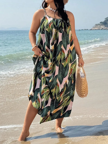 Floral - Curvy Chic Summer Long Maxi Dress