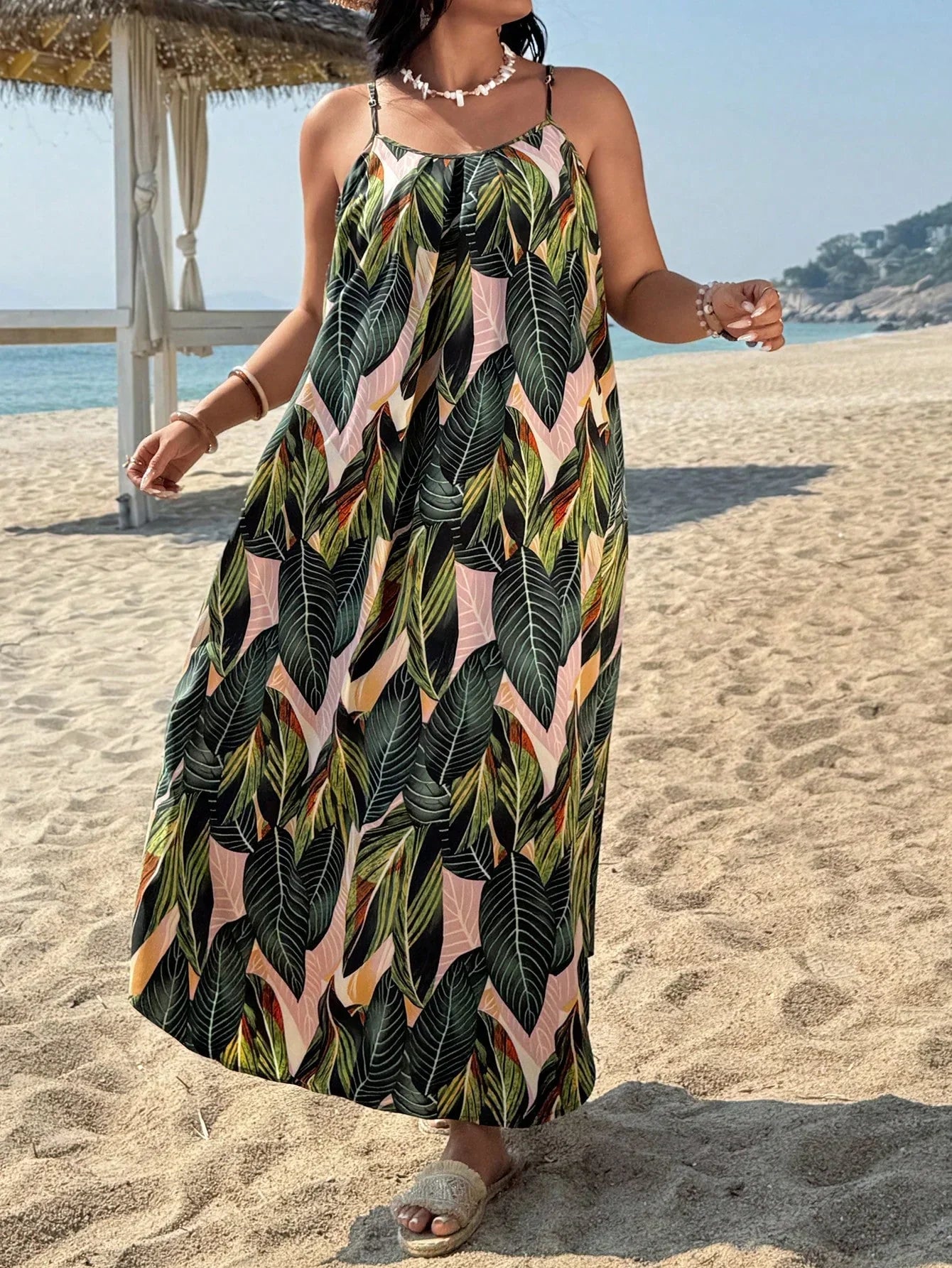 Floral - Curvy Chic Summer Long Maxi Dress