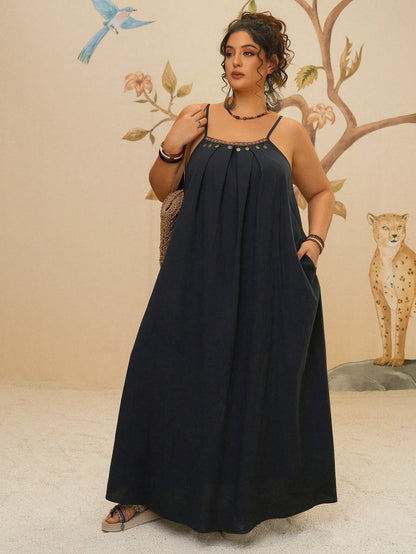 Floral - Curvy Chic Summer Long Maxi Dress