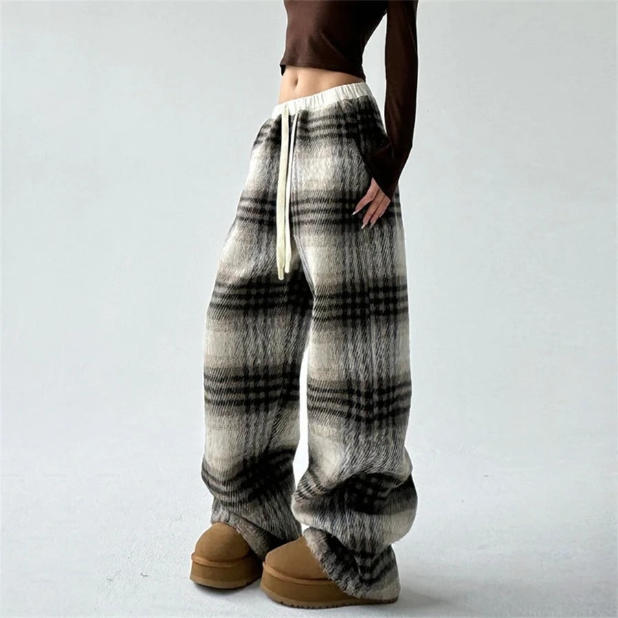 Women's Plaid Pants - VibreMode