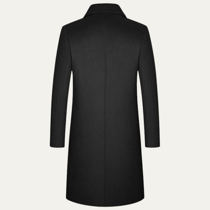 Men's Longline Wool Winter Jacket