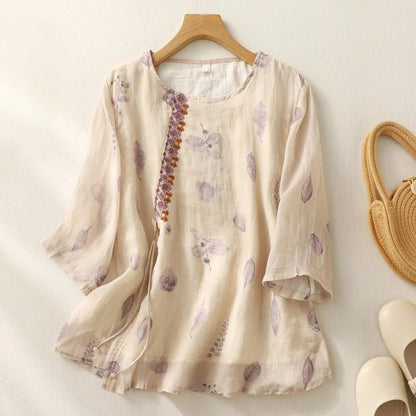 Casual Floral Women's Blouse