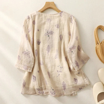 Casual Floral Women's Blouse