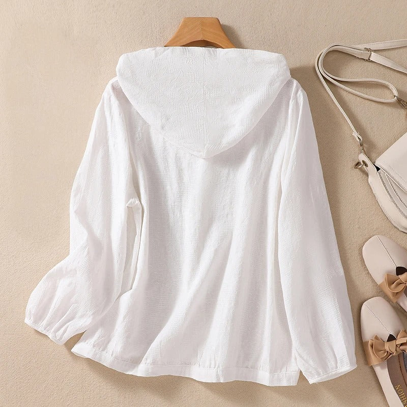 Relaxed Fit Hooded Shirt