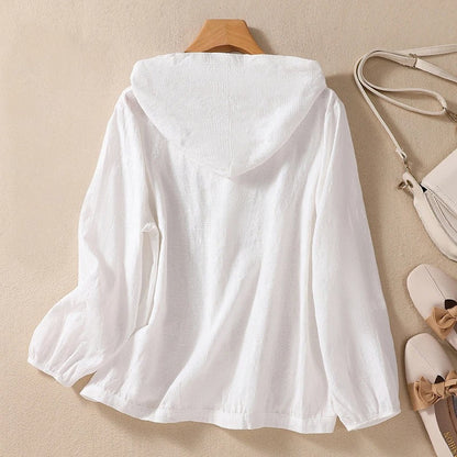Relaxed Fit Hooded Shirt