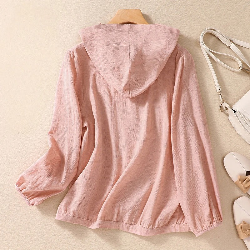 Relaxed Fit Hooded Shirt