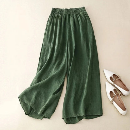 Elegant Women's Loose Fit Pants