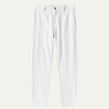 Men's Linen Capri Pants