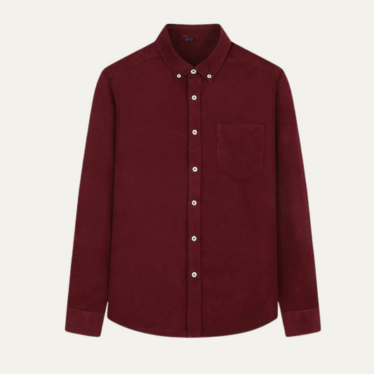 Men's Cotton Corduroy Shirt - VibreMode