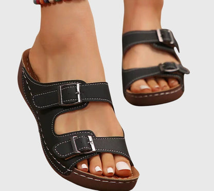 Comfortable Beige Summer Sandals