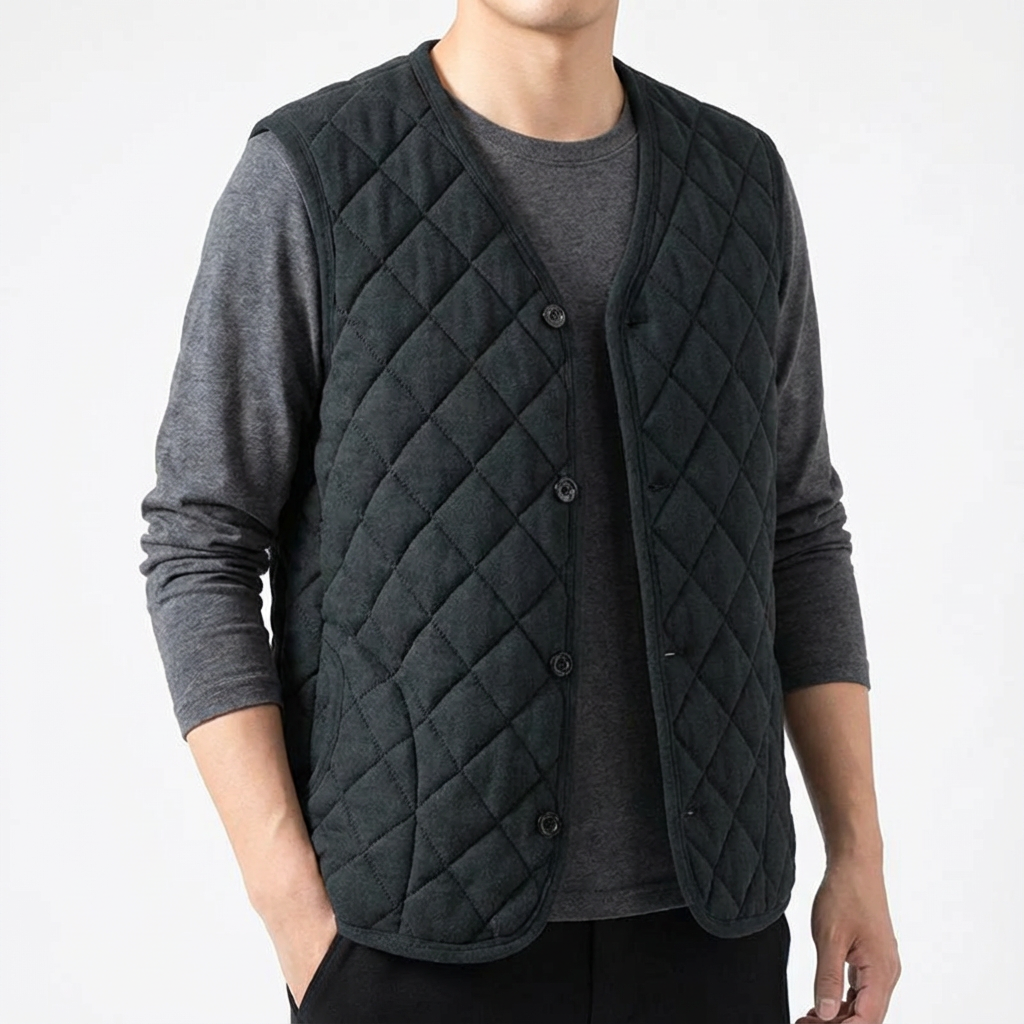 Monaco Quilted Vest - VibreMode