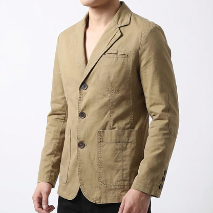 Oxford Men's Wool Blazer - VibreMode