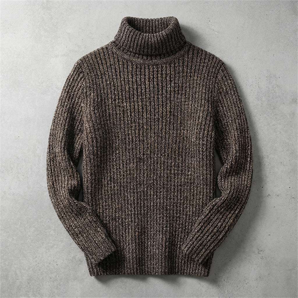 Verona Women's Merino Wool Turtleneck Sweater - VibreMode