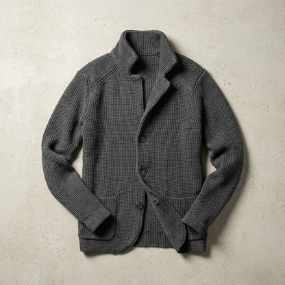 Ravenna Women's Wool Cardigan Blazer - VibreMode