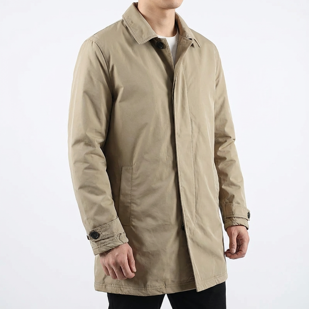 Lucca Quilted Overcoat becomes: Lucca Women's Quilted Overcoat - VibreMode