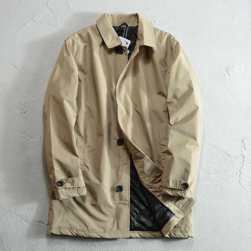 Lucca Women's Quilted Rain Jacket - VibreMode