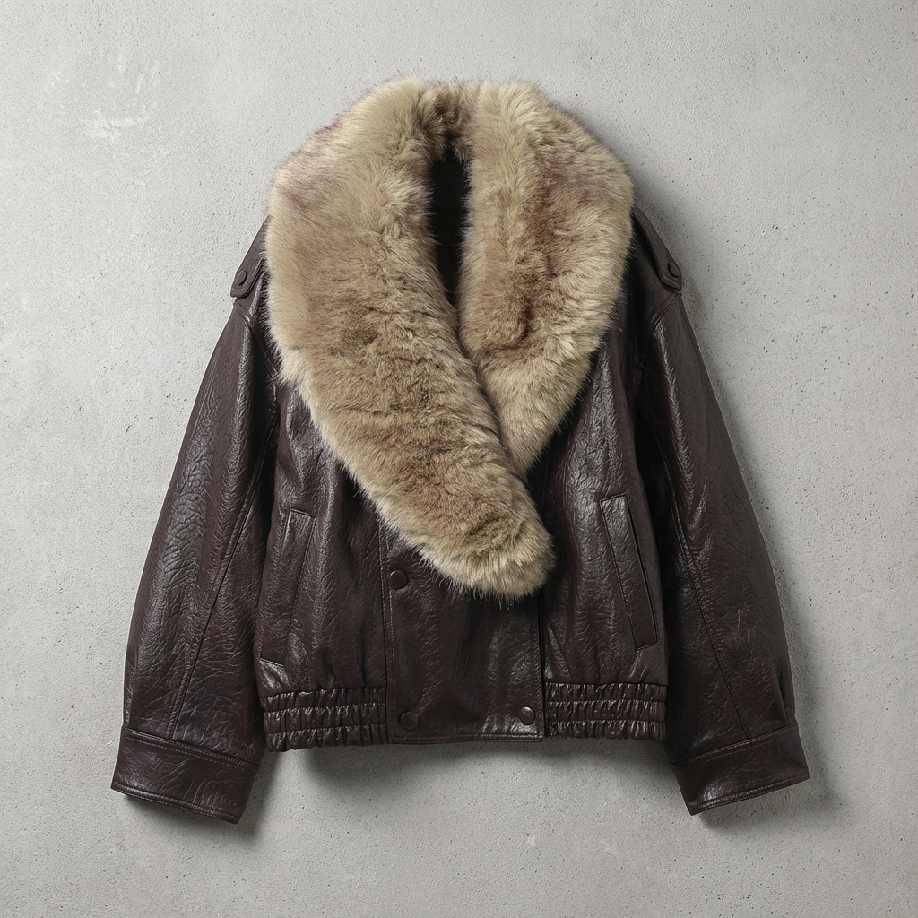 Women's Faux Leather Jacket - VibreMode