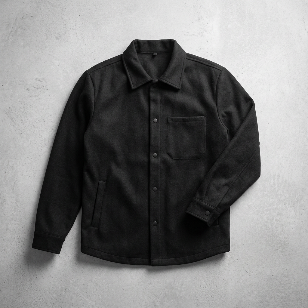 Black Button-up
