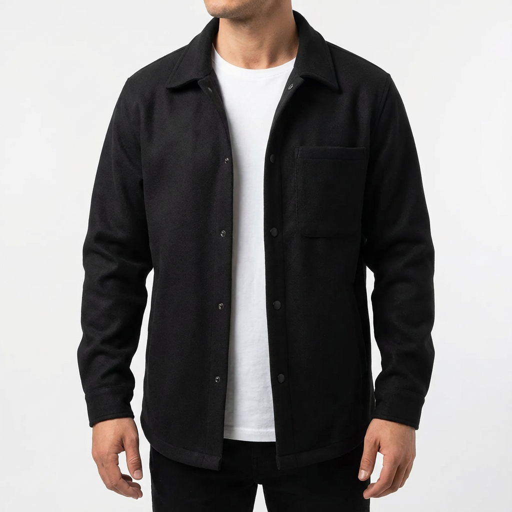 Black Button-up