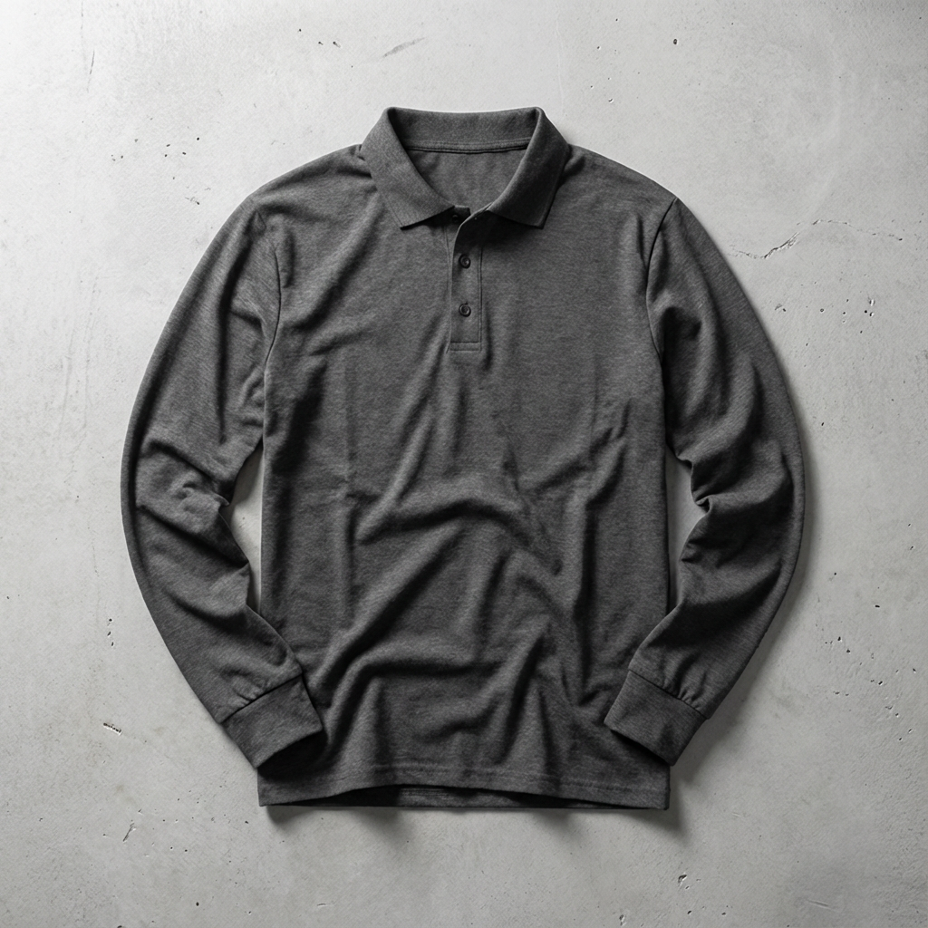 Men's Cotton Stretch Polo Shirt - VibreMode