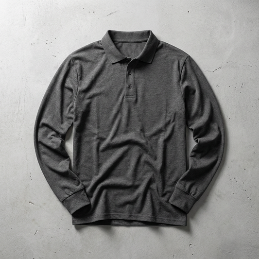 Men's Cotton Stretch Polo Shirt - VibreMode