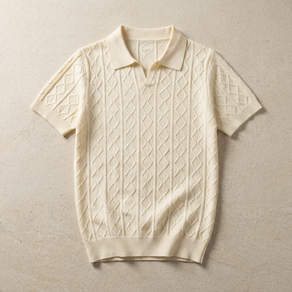Men's Monaco Knit Polo Shirt - VibreMode