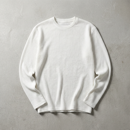 Cotton Knit Sweater - VibreMode