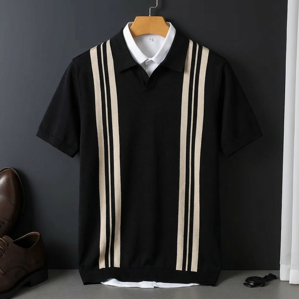 Men's Cotton Polo Shirt - VibreMode
