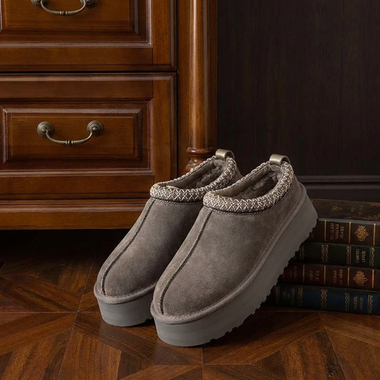 Women's Shearling Ankle Boots - VibreMode