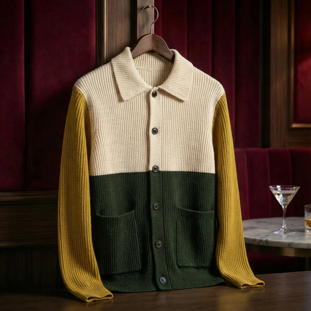 Women's Merino Wool Cardigan - VibreMode