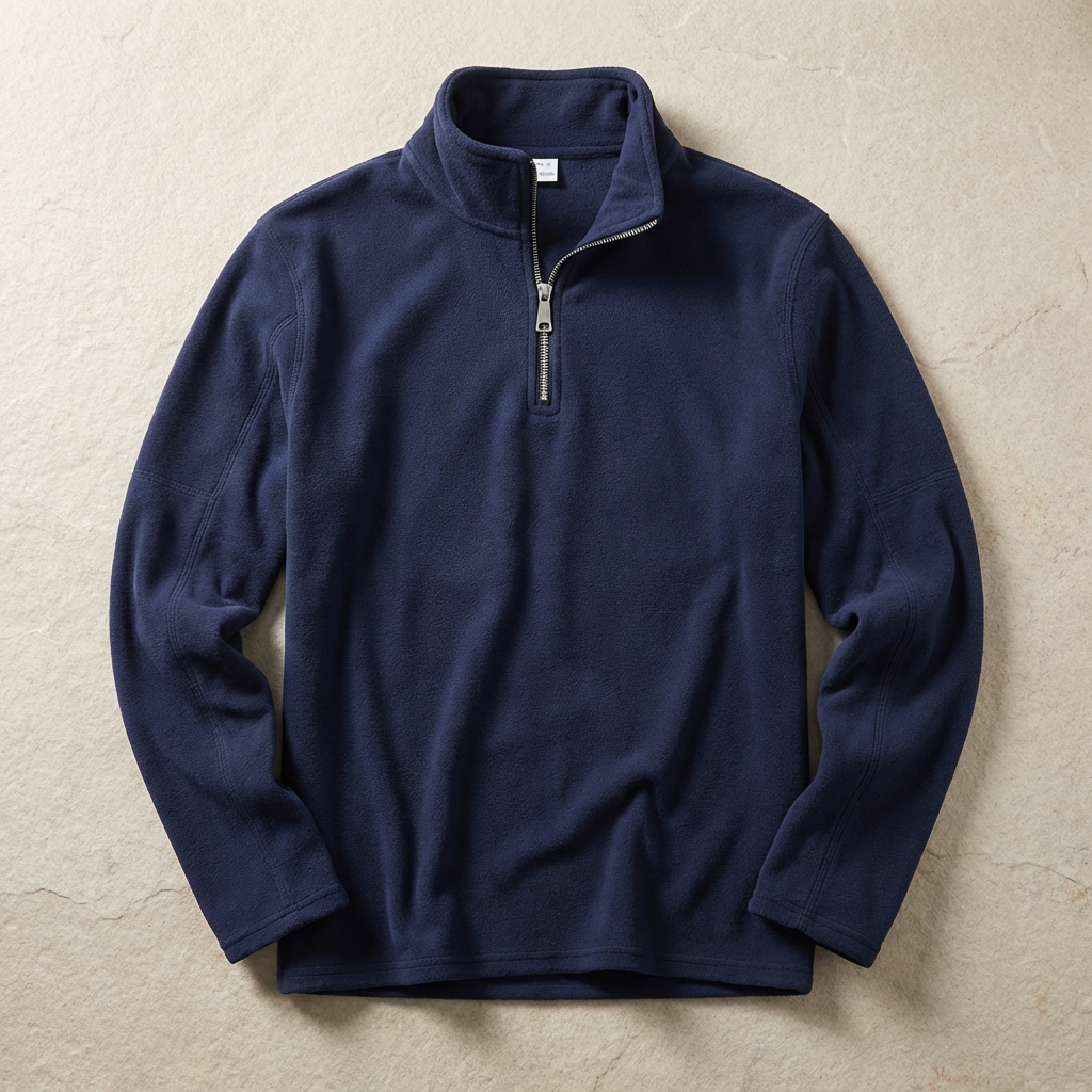 Fleece Lined Quarter Zip Sweater