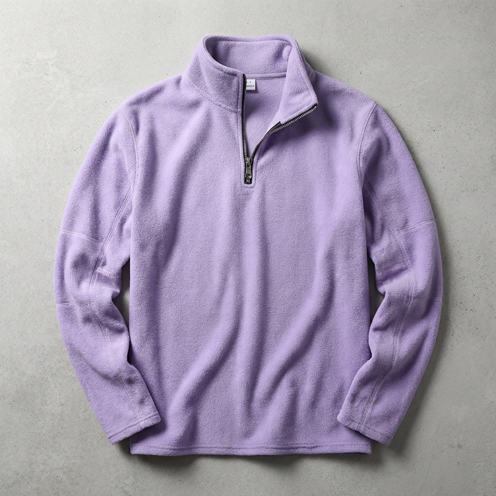 Fleece Lined Quarter Zip Sweater