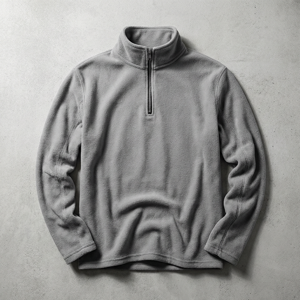 Fleece Lined Quarter Zip Sweater