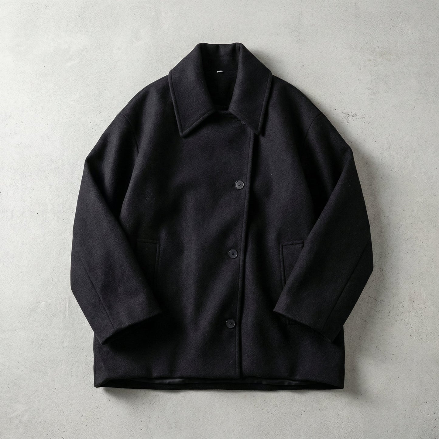 Lyon Mens Wool Blend Bomber Jacket - VibreMode