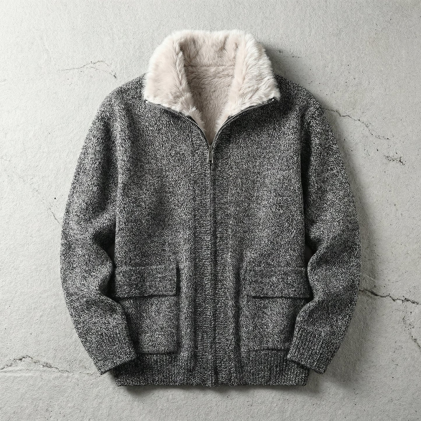 Women's Fleece Capri Cardigan - VibreMode