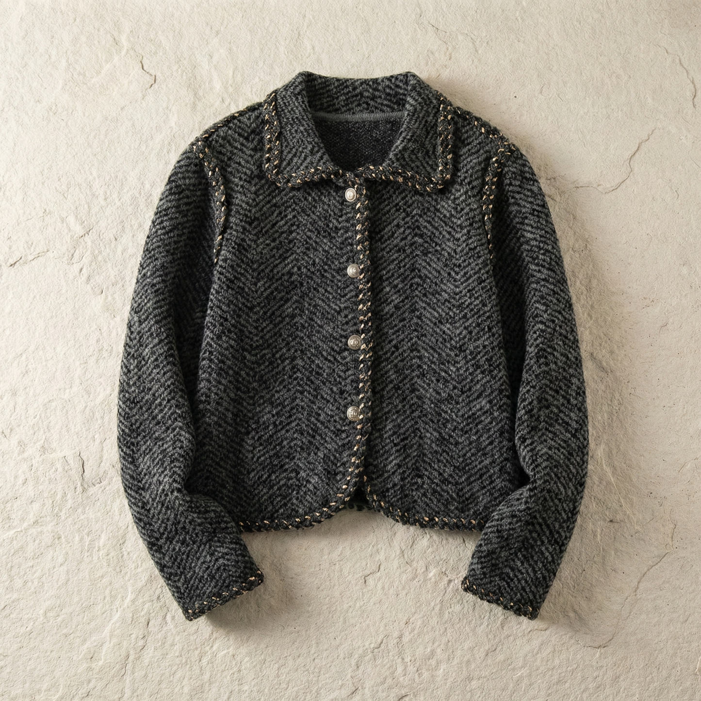Braided Cotton Jacket - VibreMode