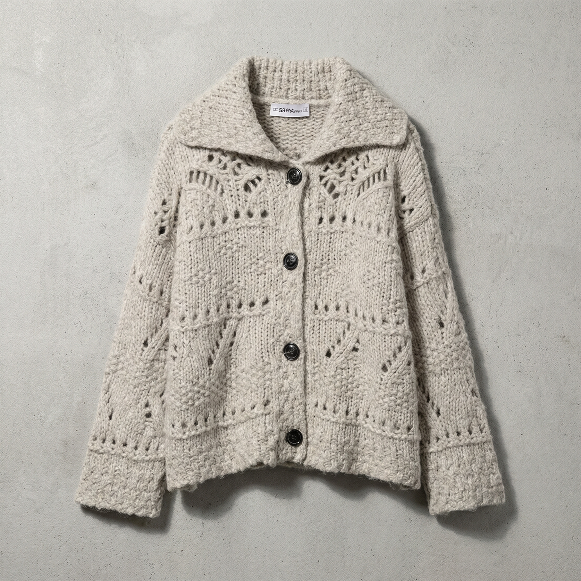 Merino Wool Cardigan - VibreMode