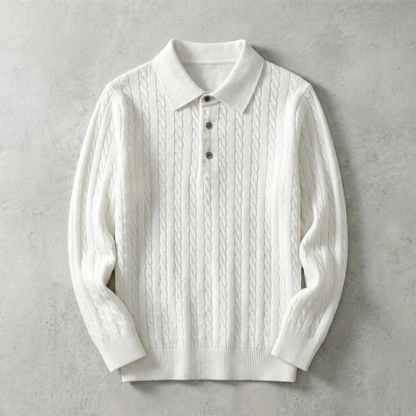 Ares Men's Knitted Pullover Sweater - VibreMode