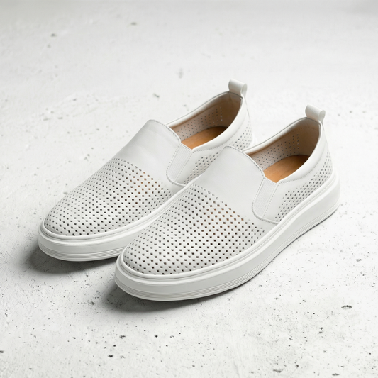Men's Casual Leather Loafers - VibreMode